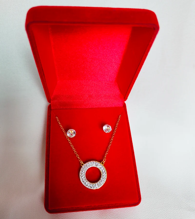 Coffret cercle strassé