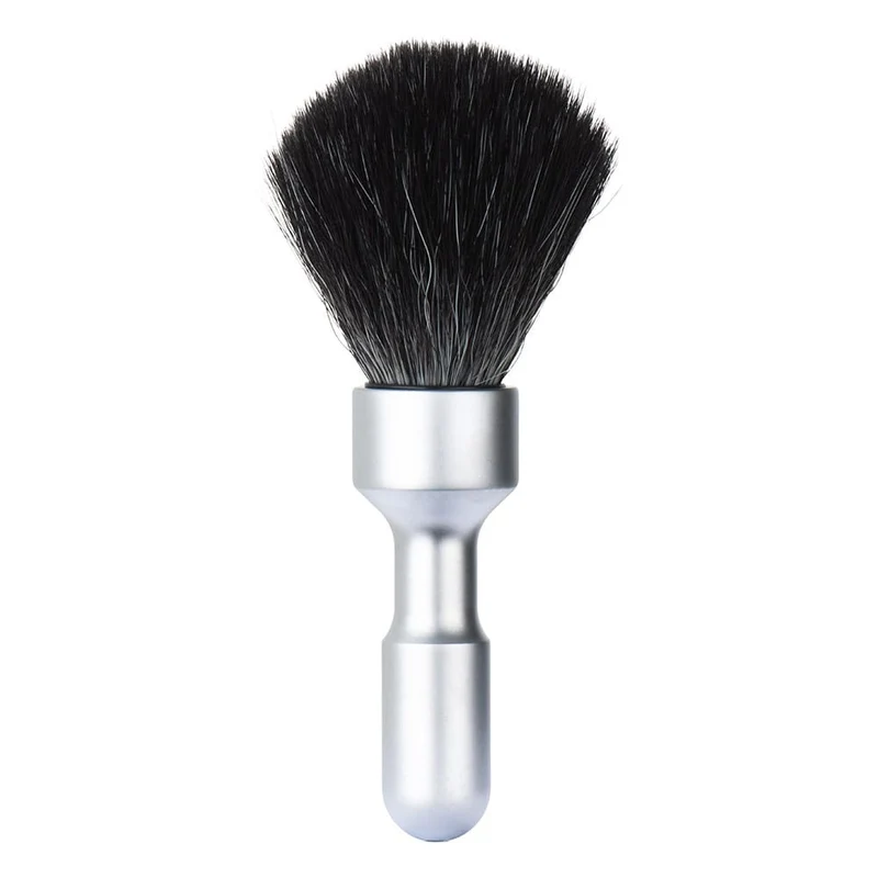 Shaving Brush Black Futur – Matte Chrome