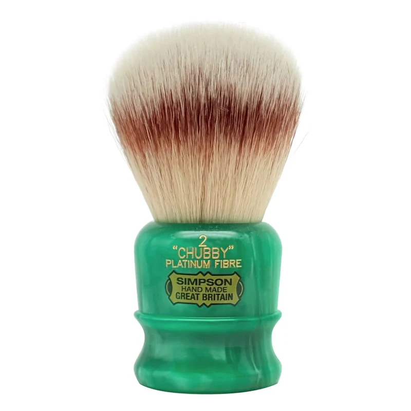 Shaving Brush Chubby 2 Platinum Synthetic – St Marys