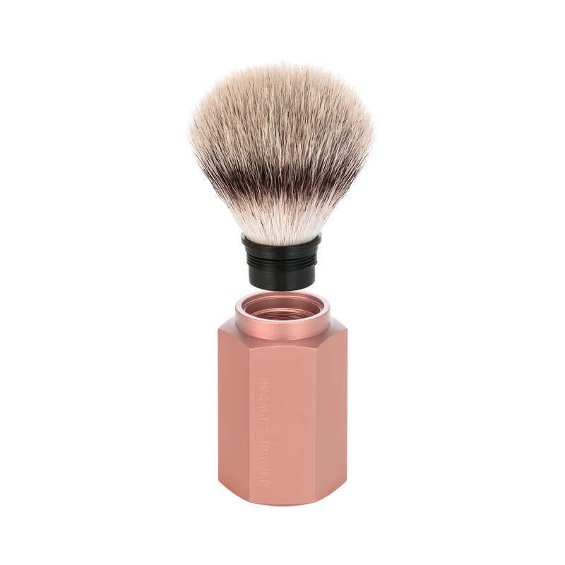Shaving Brush Hexagon Silvertip Fibre® Sunrise