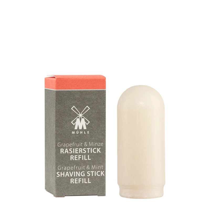 Shaving Soap Stick Navulling Grapefruit & Mint, 37g