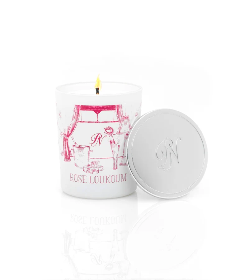 Rose Loukoum Candle