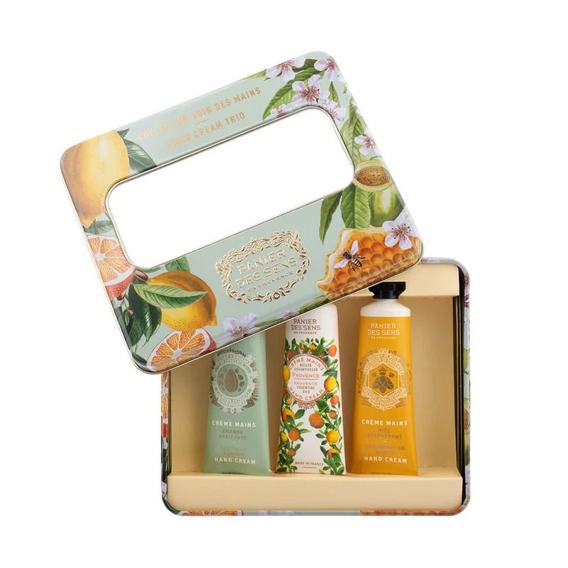 Coffret Crèmes Mains - Miel, Amande et Provence (3x30ML)