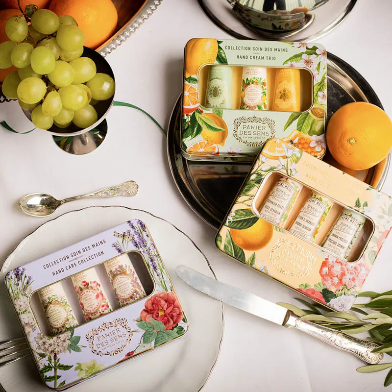 Coffret Crèmes Mains - Miel, Amande et Provence (3x30ML)