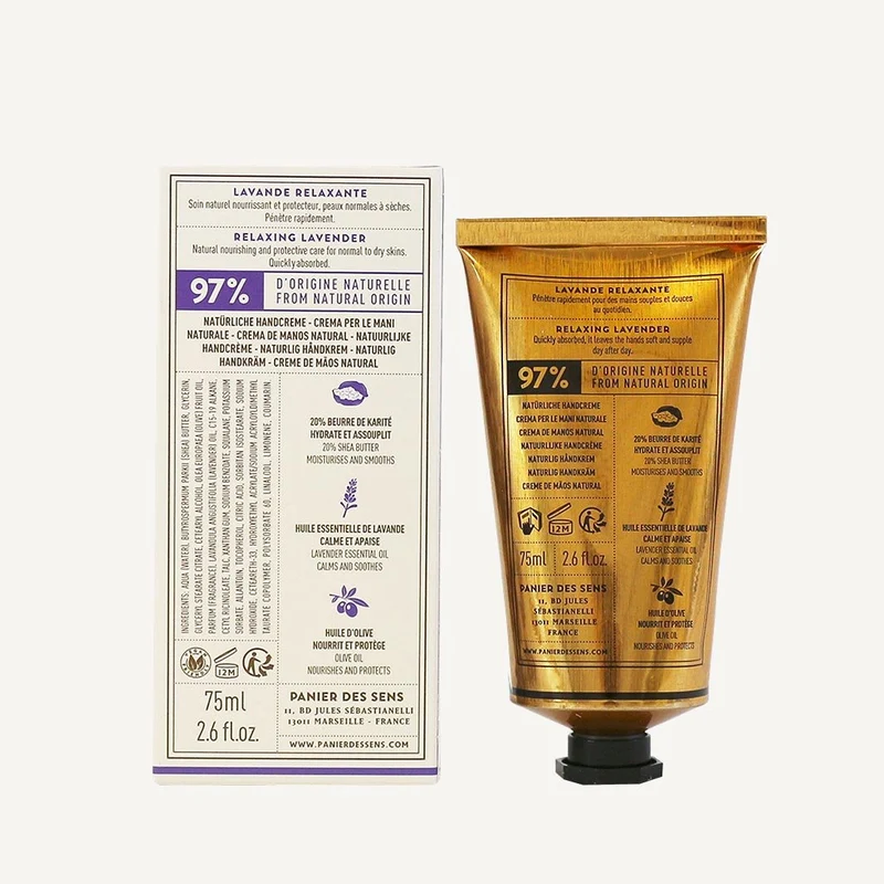 Crème pour les mains - Huile Essentielle de Lavande 75ml