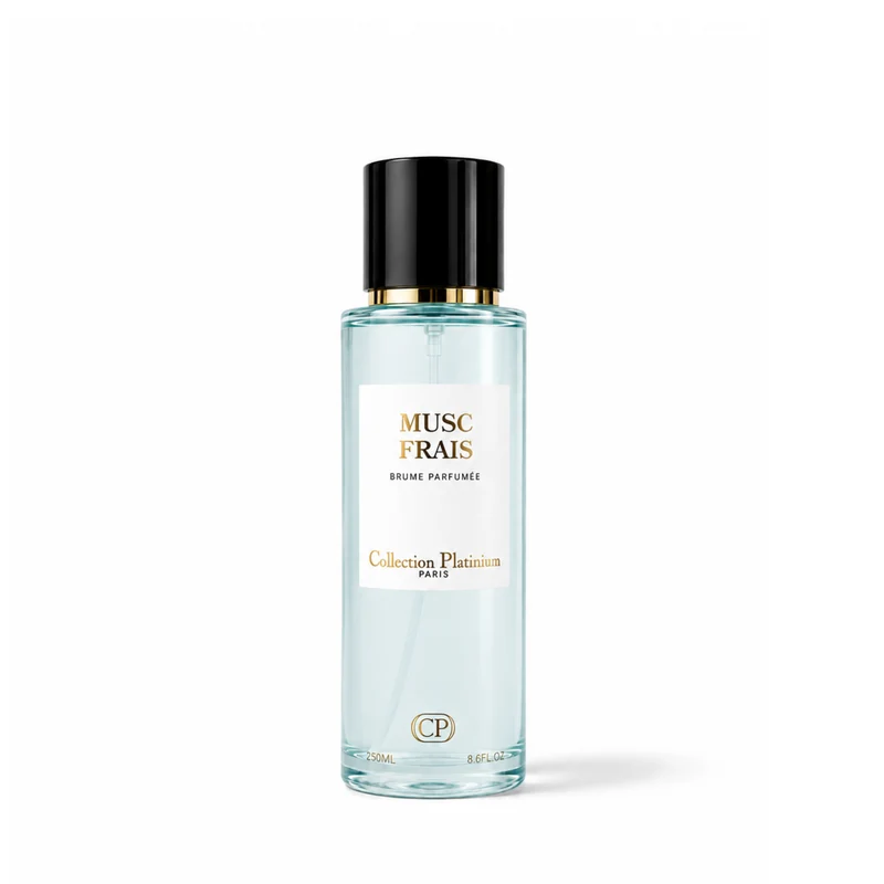 Musc Frais - Brume parfumée corps et cheveux 250ml - Collection Platinium