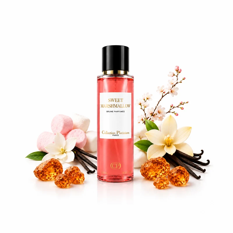 Sweet Marshmallow - Brume Parfumée corps et cheveux 250ml- Collection Platinium