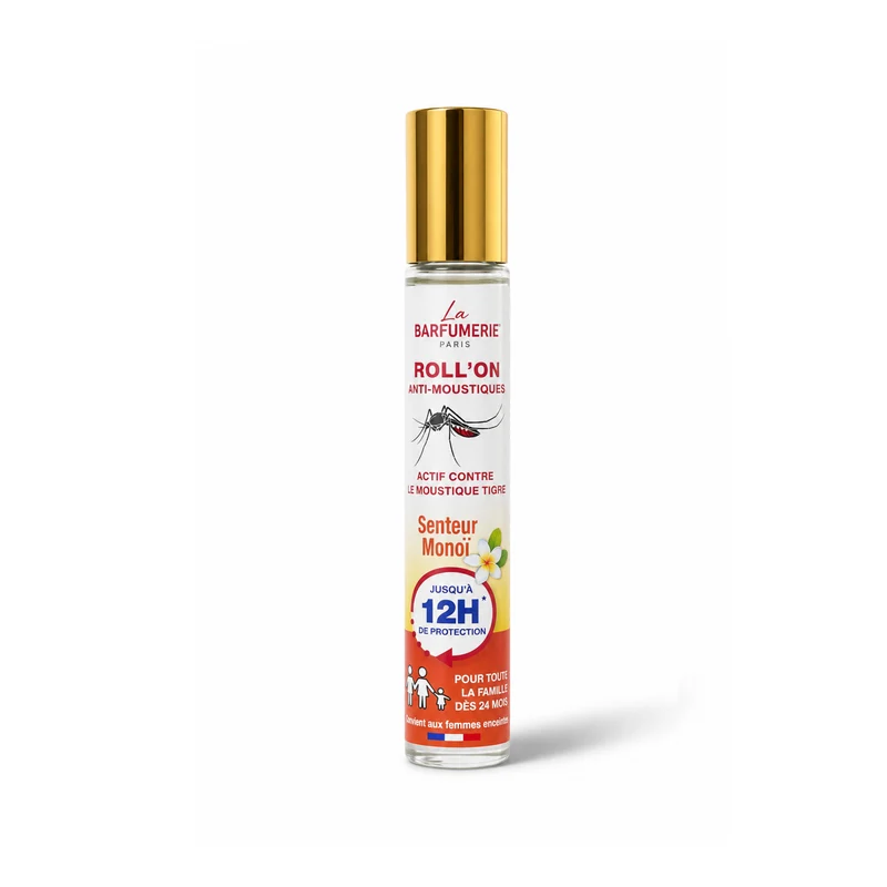 Anti-Moustiques Monoi – Protection jusqu'à 12 h – Format Pocket - LA BARFUMERIE