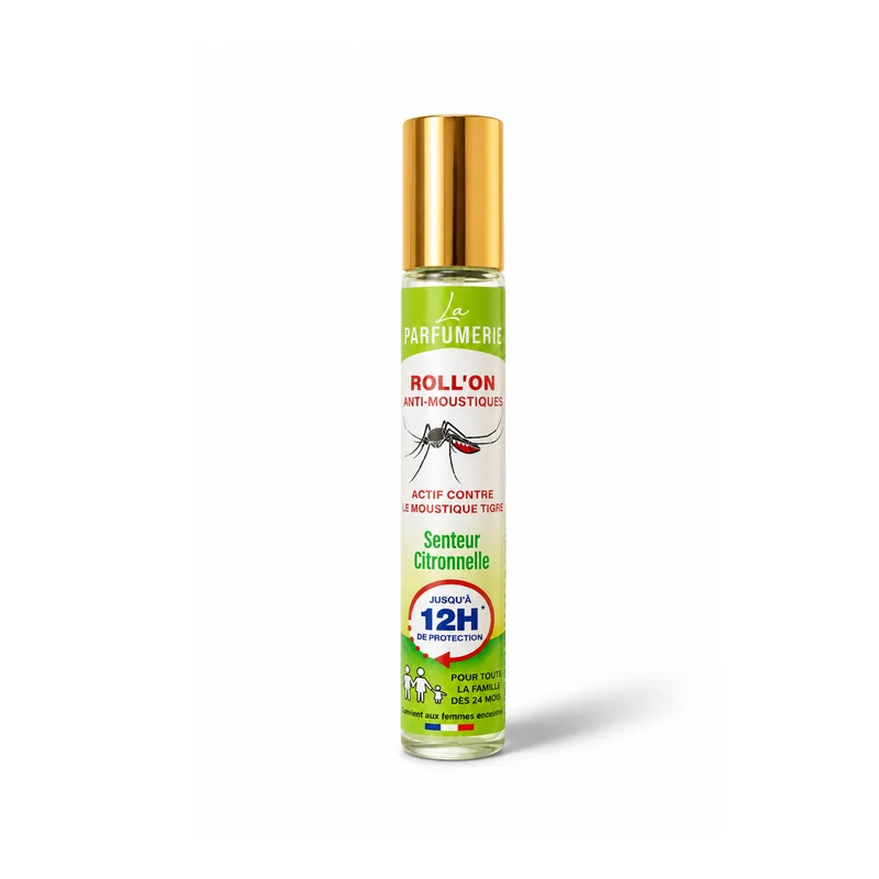Anti-Moustiques Citronnelle – Protection jusqu'à 12 h – Format Pocket - LA BARFUMERIE