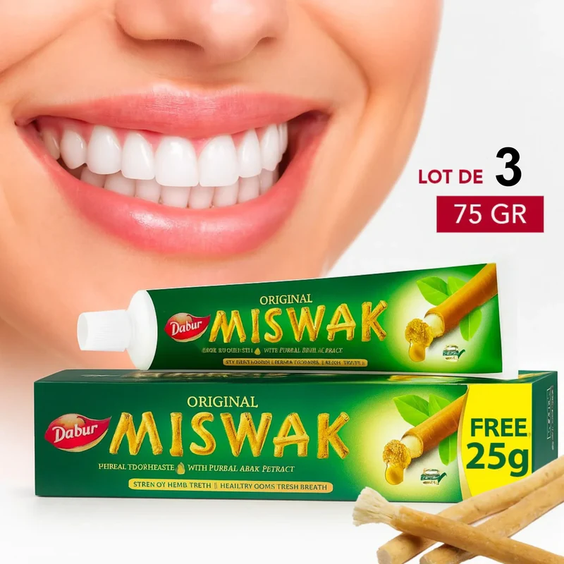 Dentifrice Miswak Original 75 Gr - Dabur