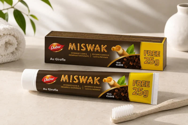 Dentifrice au Siwak et Clou de Girofle 75g – MISWAK