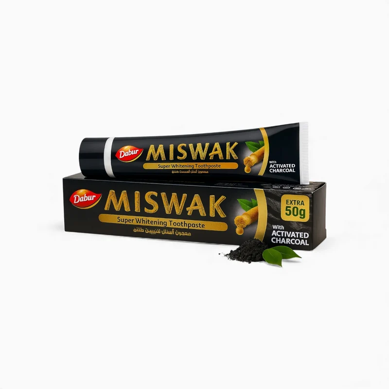 Dentifrice au Siwak et Charbon Actif 75g – MISWAK