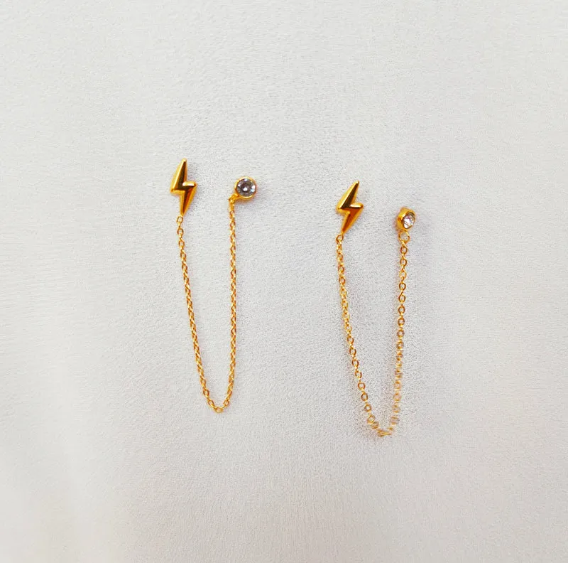 Boucle d'oreille Lola éclair