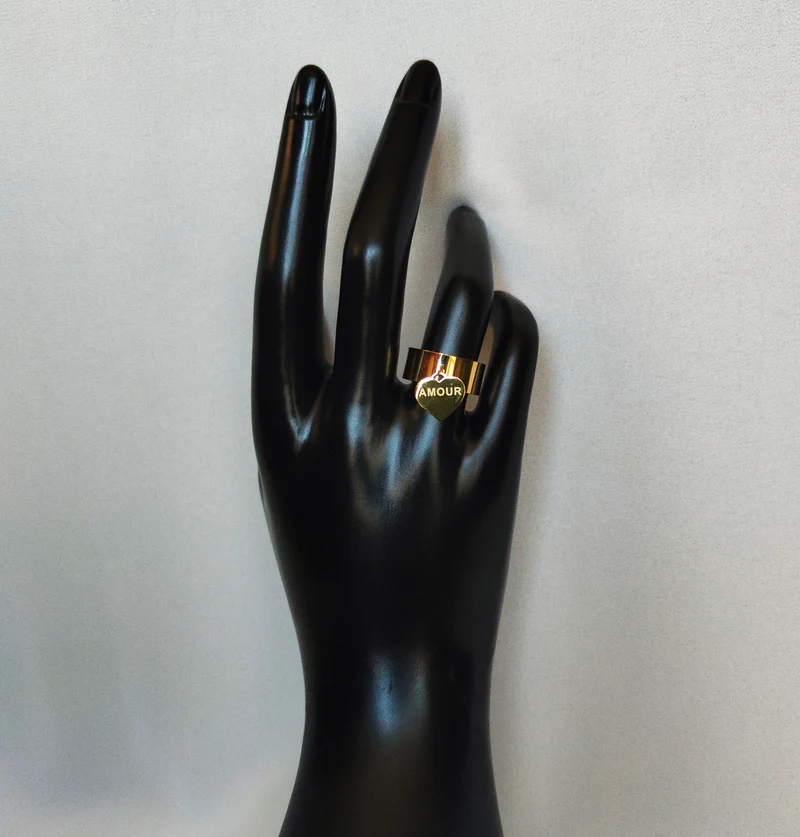 Bague Jonc amour
