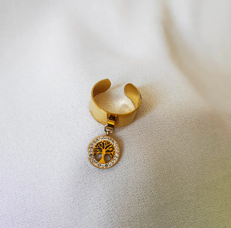 Bague Jonc arbre de vie