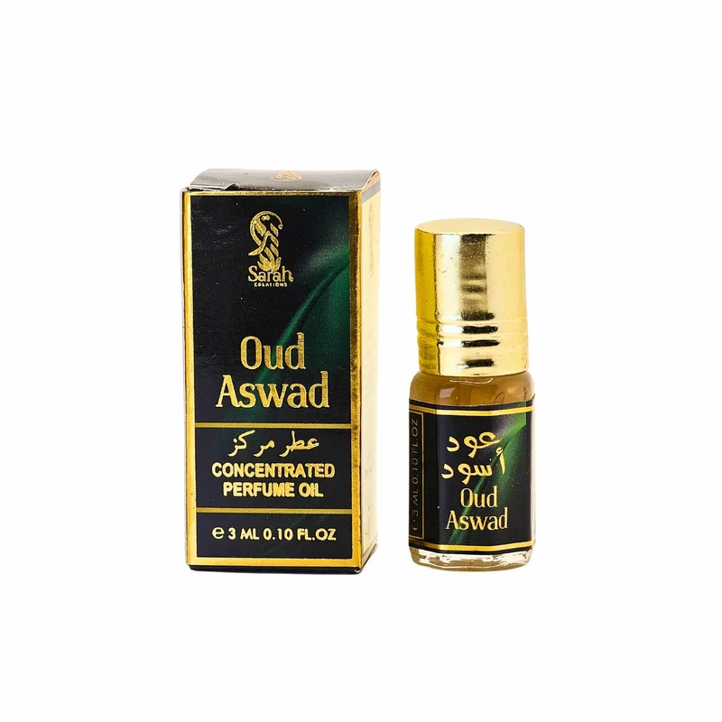 Musc Oud aswad- Sarah Créations 3ml