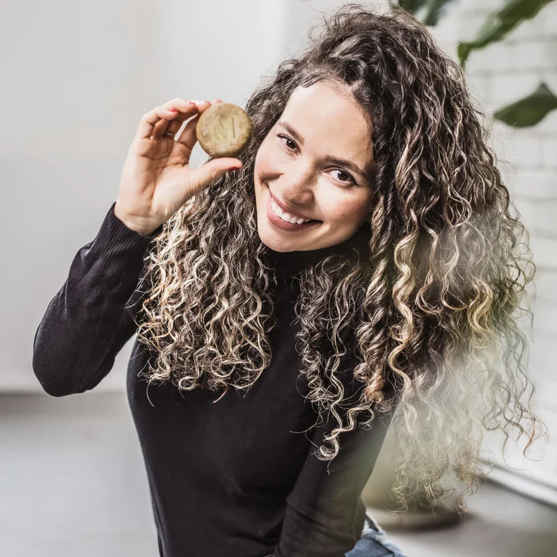 Champú sólido Moringa & Brócoli