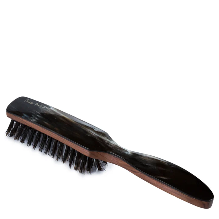 Genuine Horn Rectangular Hair Brush