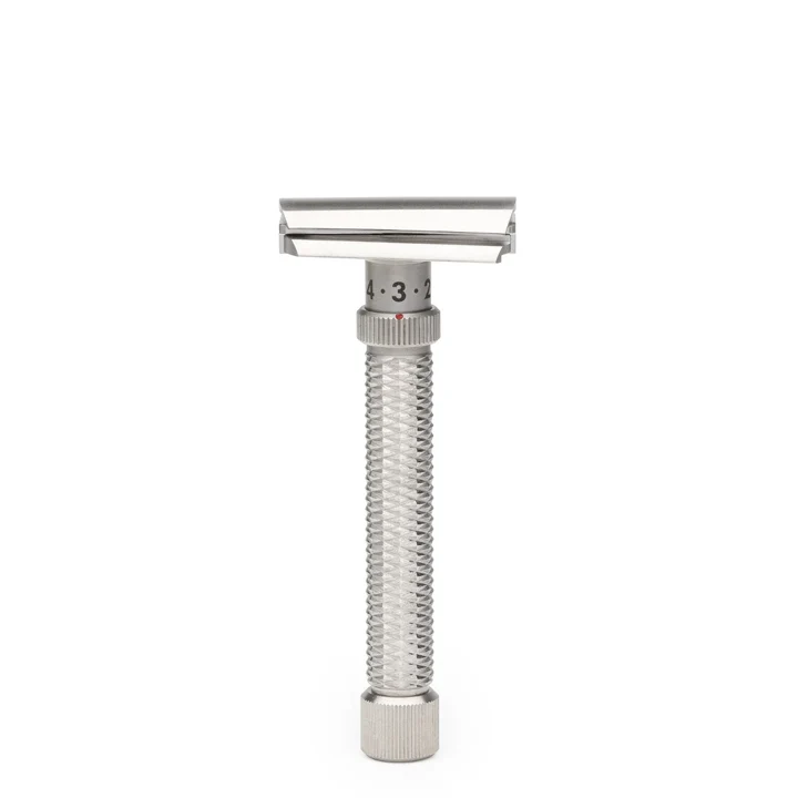 Slant Safety Razor Konsul XL - Stainless Steel