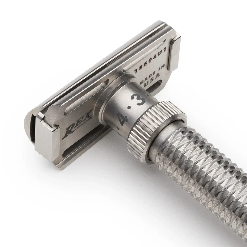 Slant Safety Razor Konsul XL - Stainless Steel