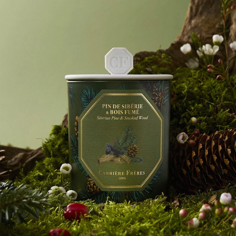 Carrière Frères - Couvercle en Porcelaine pour Bougie