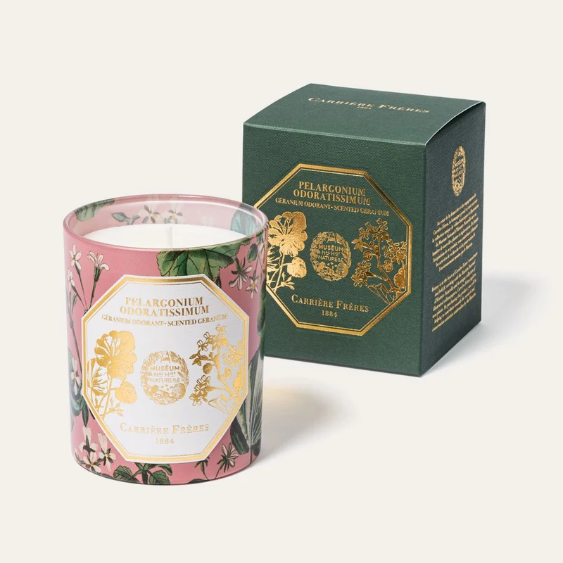 Carrière Frères - Bougie Géranium