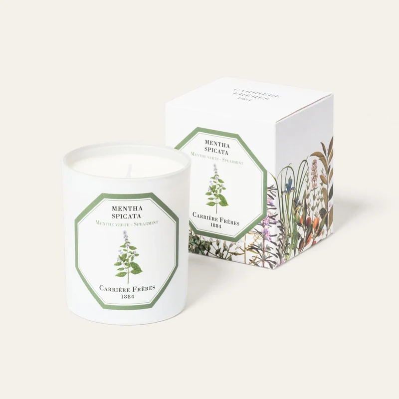 Carrière Frères - Bougie Menthe Verte