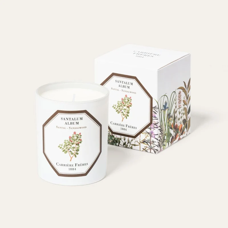 Carrière Frères - Bougie Santal