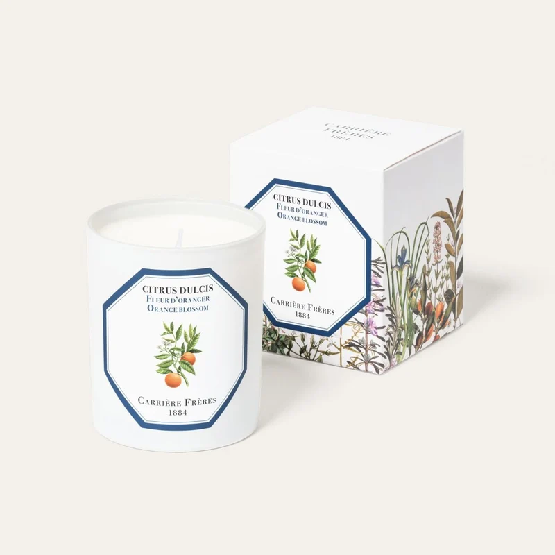 Carrière Frères - Bougie Fleur d'oranger