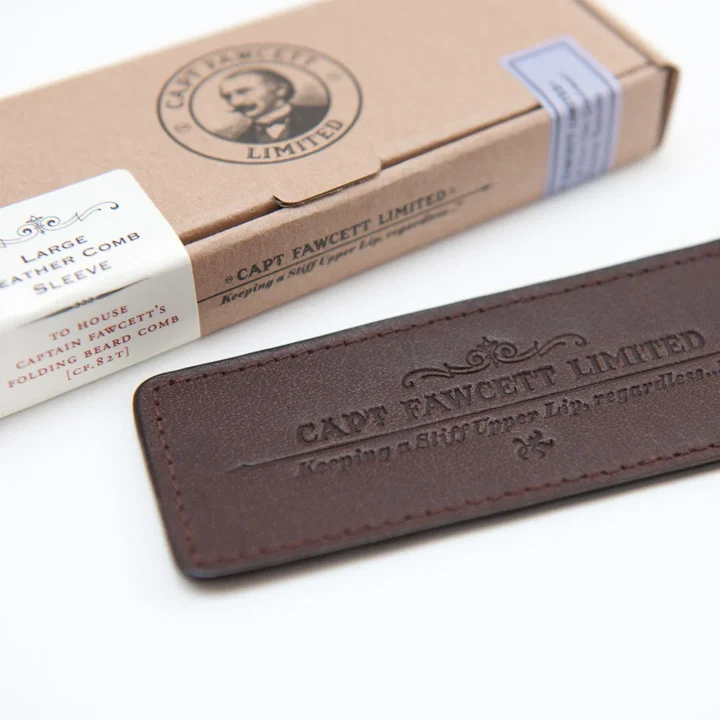 Large Leather Comb Sleeve