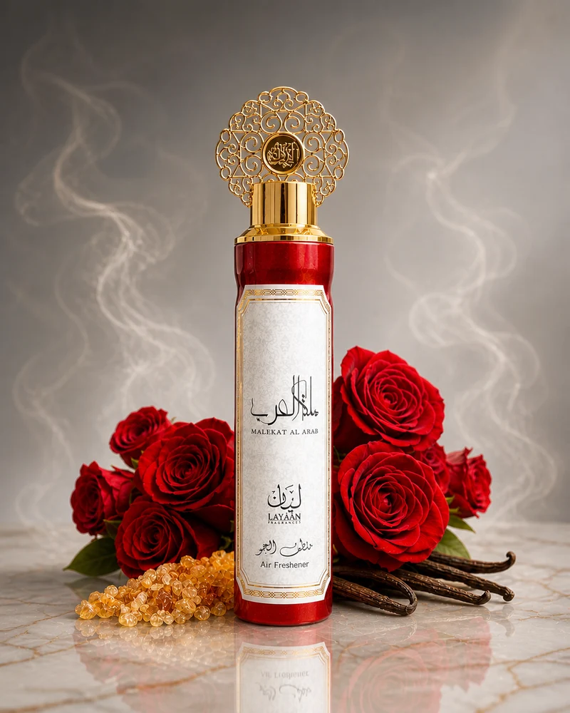 MALEKAT AL ARAB - Désodorisant d'intérieur 300 ml - LAYAAN