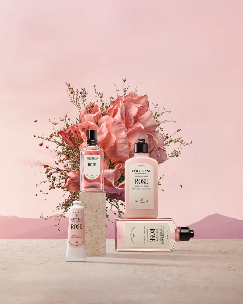 L'Occitane Savon parfumé Rose 50g