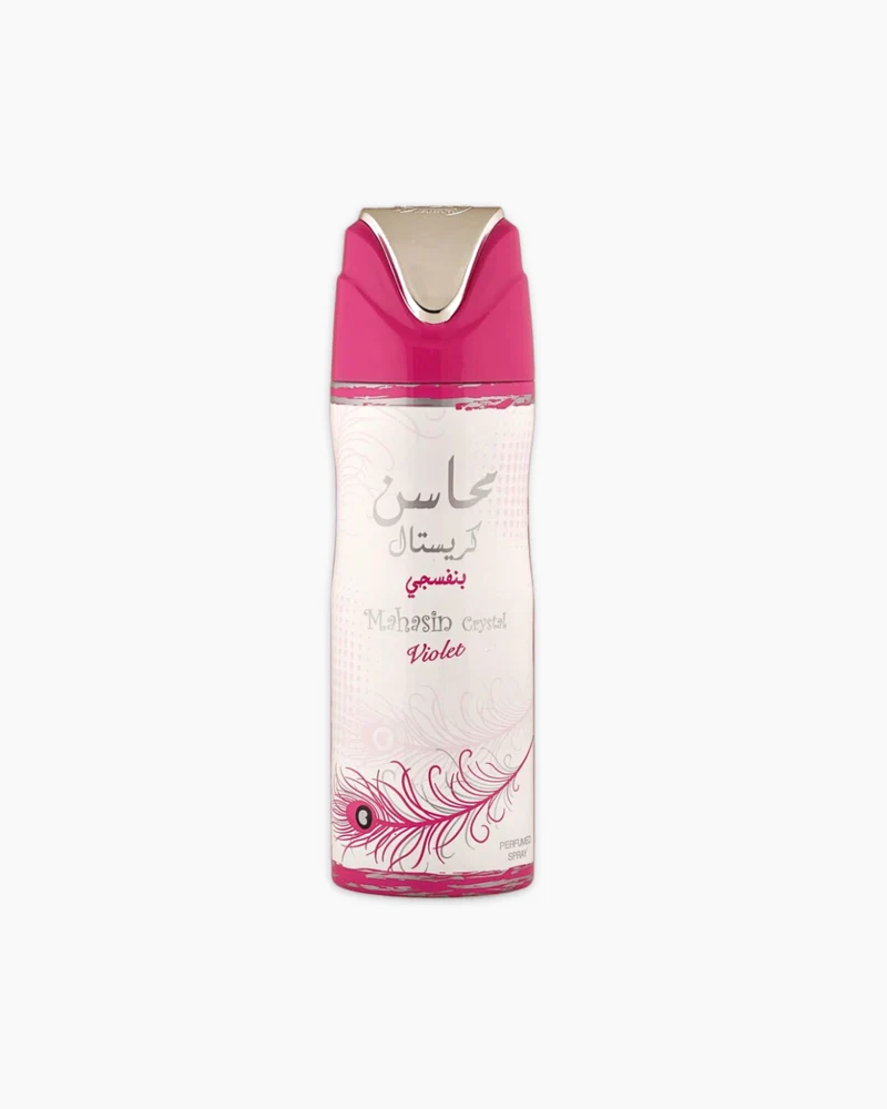 Mahasin Crystal Violet - Déodorant 200 ml - Lattafa