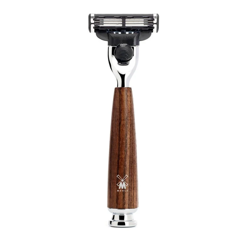 Rytmo Mach3 Shaving Set 4-Piece - Ash Wood