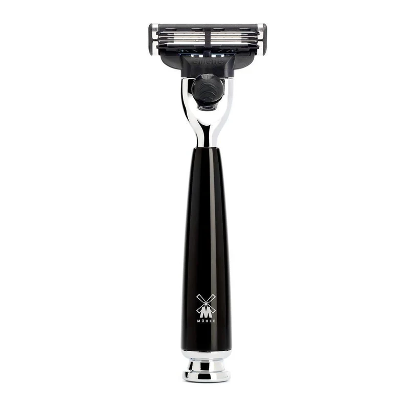 Rytmo Mach3 Shaving Set 4-Piece - Black