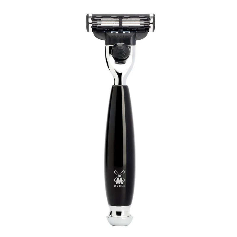 Vivo Mach3 Shaving Set 4-Piece - Black