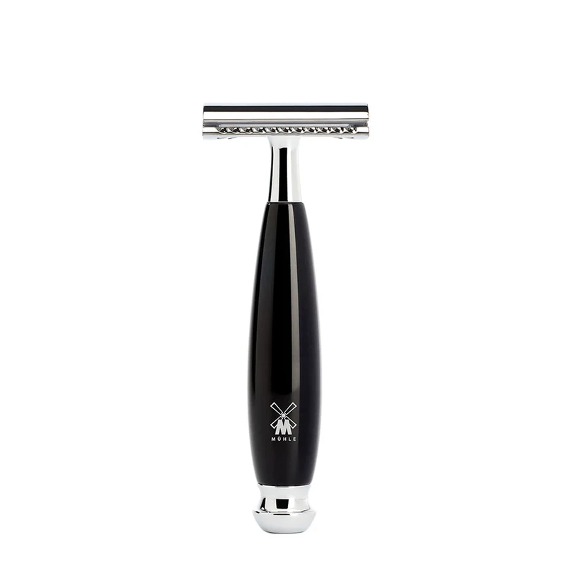 Vivo Safety Razor Shaving Set 4-Piece - Black