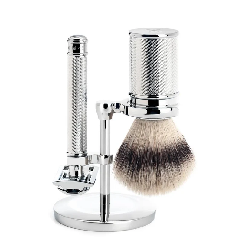 Shaving Set Traditional - Safety razor - Chrome