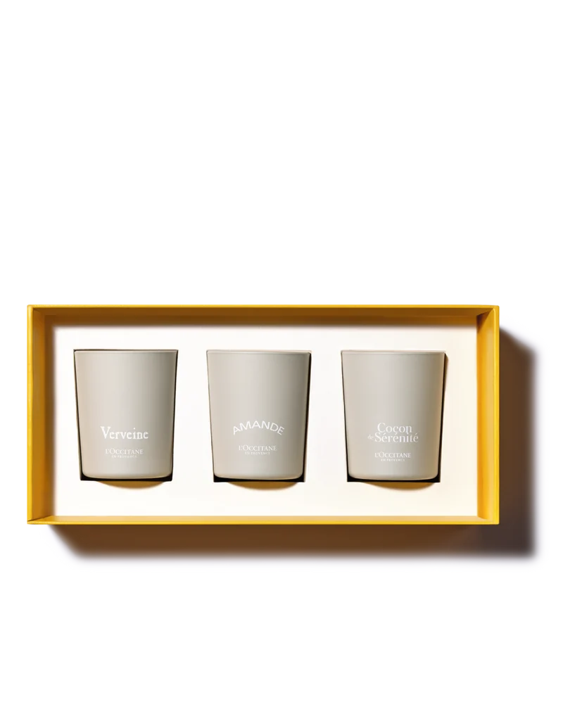 L'Occitane Coffret Découverte Bougies