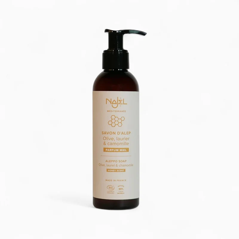 Savon d'Alep Liquide Parfum Miel – Najel