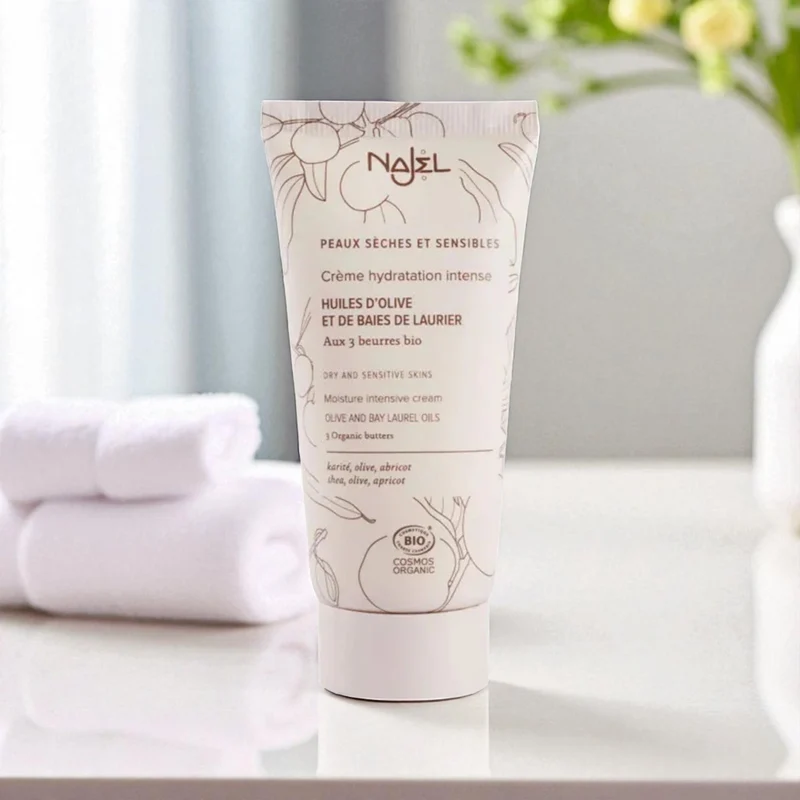 Crème Visage Hydratation Intense à l’Olivier 50 ml - Najel