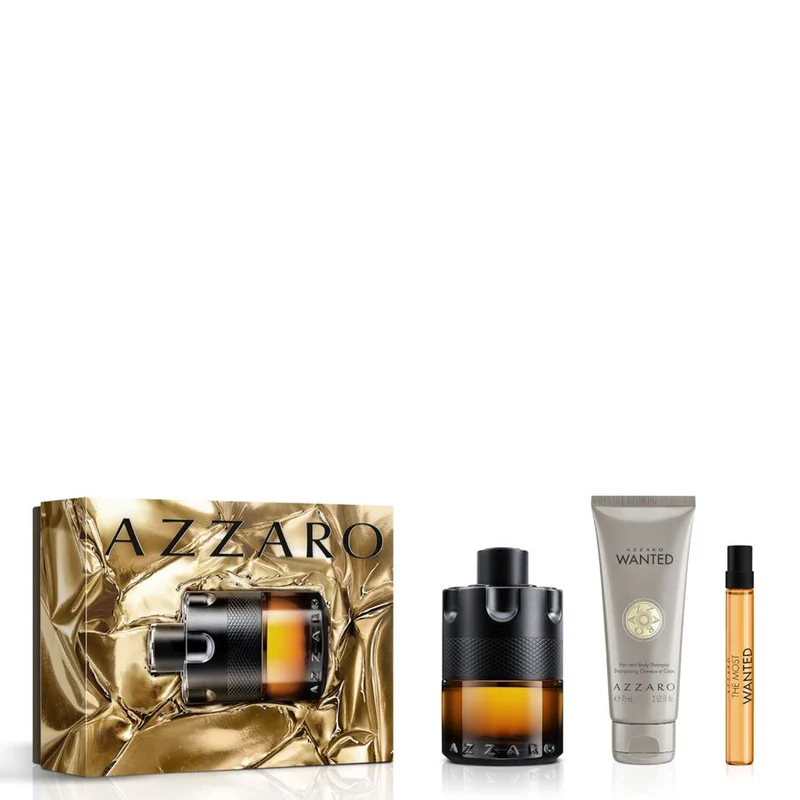 Azzaro THE MOST WANTED Coffret Parfum 100ml + 10 ml + Gel Douche 75ml