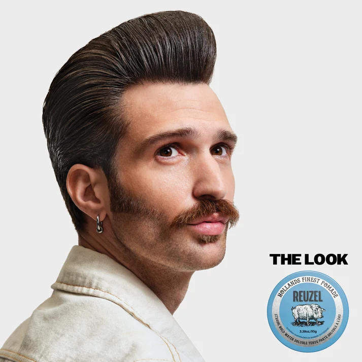 Blue Strong Hold Pomade