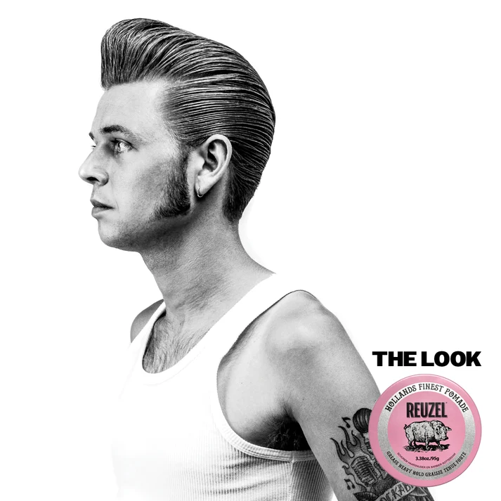 Pink Grease Heavy Hold Pomade
