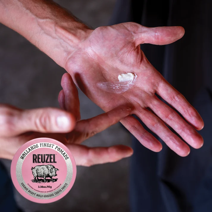 Pink Grease Heavy Hold Pomade
