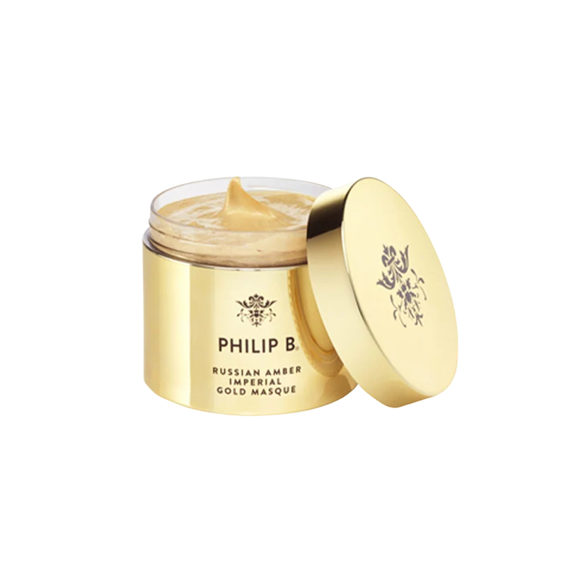 Russian Amber Imperial Gold Masque