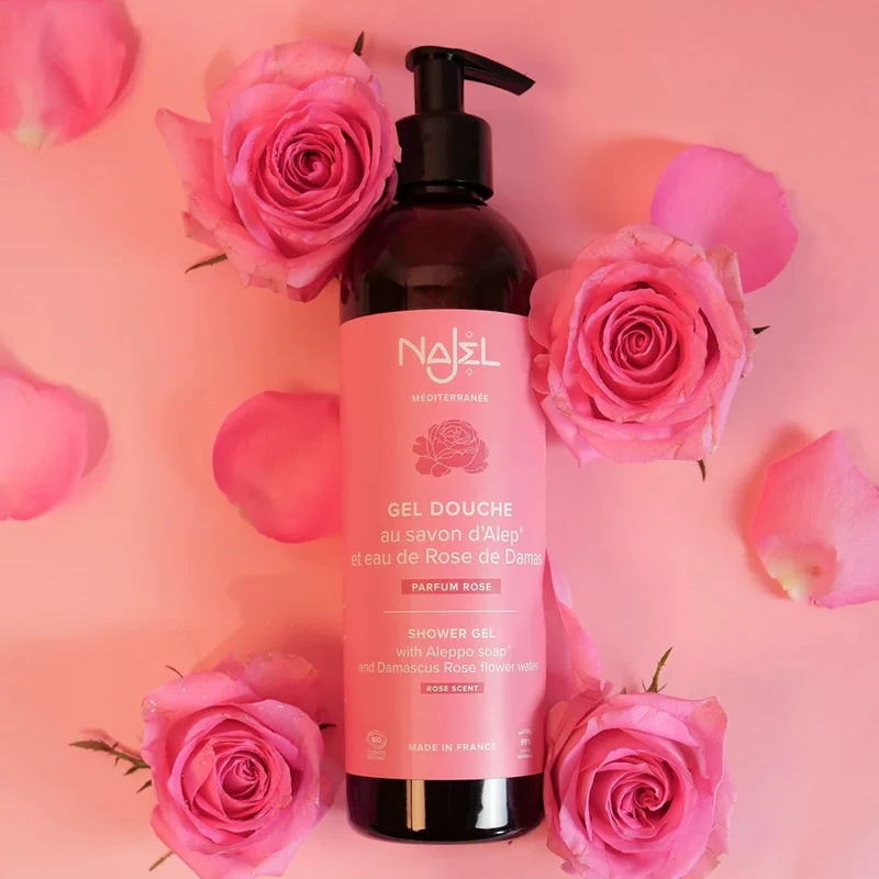 Gel Douche Parfum Rose 500 ml - Najel
