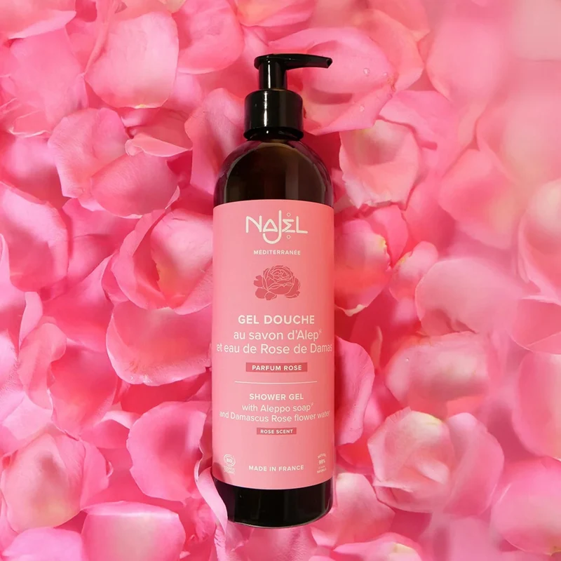 Gel Douche Parfum Rose 500 ml - Najel