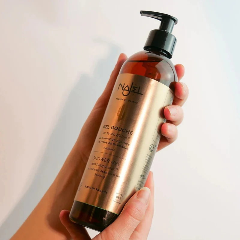 Gel Douche à L'Huile de Figue De Barbarie* 500 ml - Najel