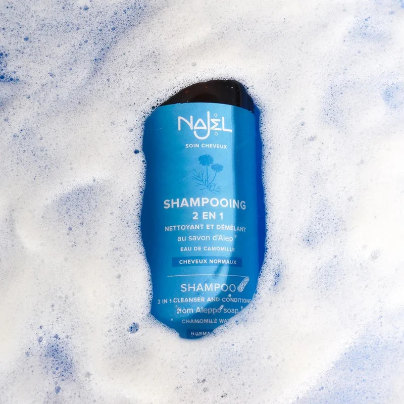 Shampoing au Savon d’Alep – Cheveux Normaux – Najel – 500 ml